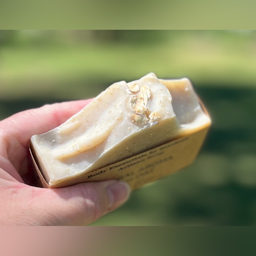 Artisan Soap Handcrafted, by Me ❤️UNSCENTED With Oat - Picture 3 of 3